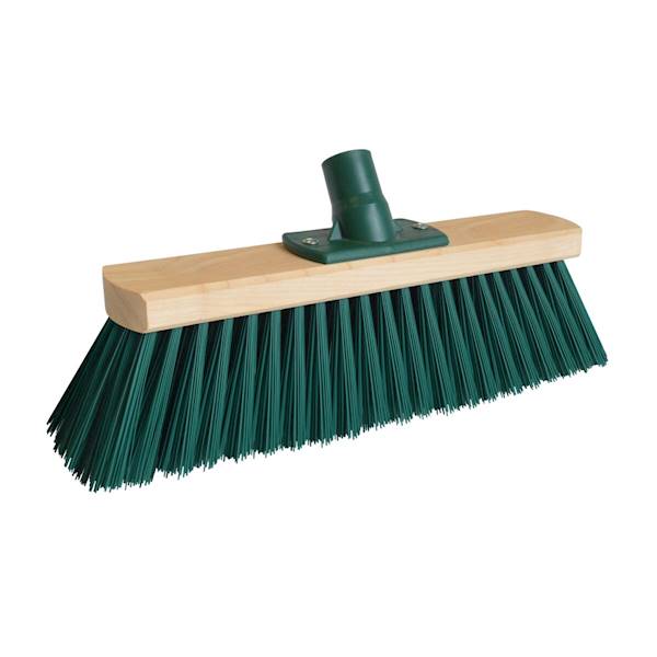 ZAMIATACZ ulicówka 40cm z gwintem nulon zielony