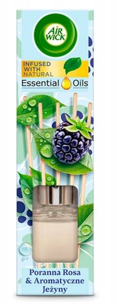 AIR WICK Pachnące Patyczki 40ml PORANNA ROSA&JEŻYN