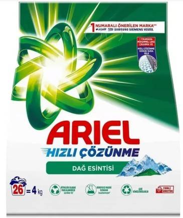 ARIEL 4kg proszek 26P WHITE