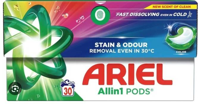 ARIEL kapsułki do prania 30 szt COLOR