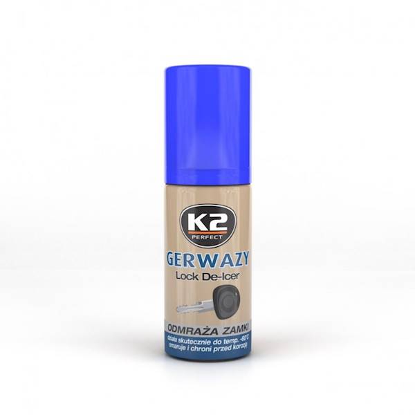 Preparat K2 ODMRAŻACZ DO ZAMKÓW GERWAZY 50ML
