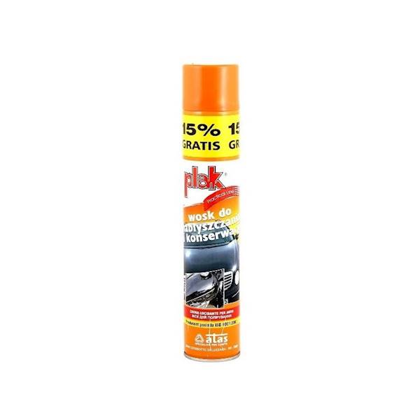 Preparat PLAK WOSK NABŁYSZCZA I KONSERWUJE 500 ML
