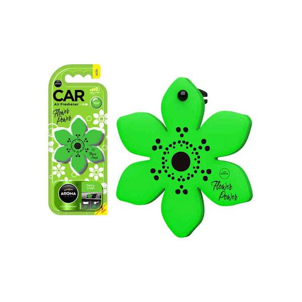 Zapach CAR FLOWER FANCY GREEN