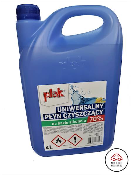 Preparat PLAK do czyszczenia na bazie alkoholu 70% 4l