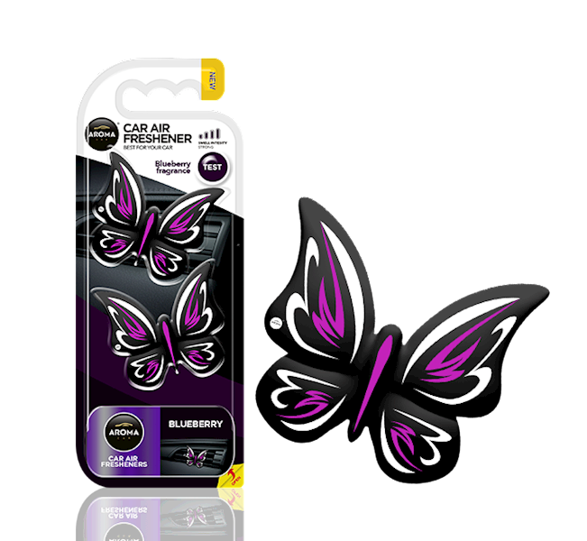Zapach Aroma fancy shapes butterfly- bluebery