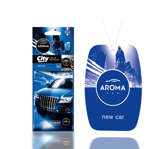 Zapach Aroma Car city card - new car