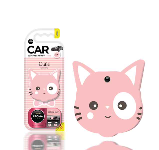 Zapach Aroma car Cutie cat - bubble gum