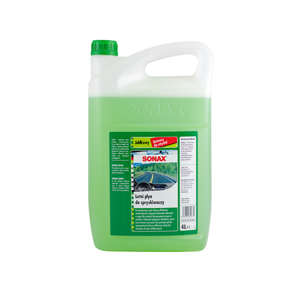 Płyn spryskiwacza SONAX 4L JABŁKO