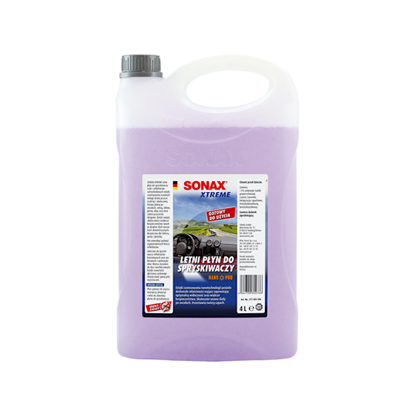 Płyn spryskiwacza SONAX 4L NANO