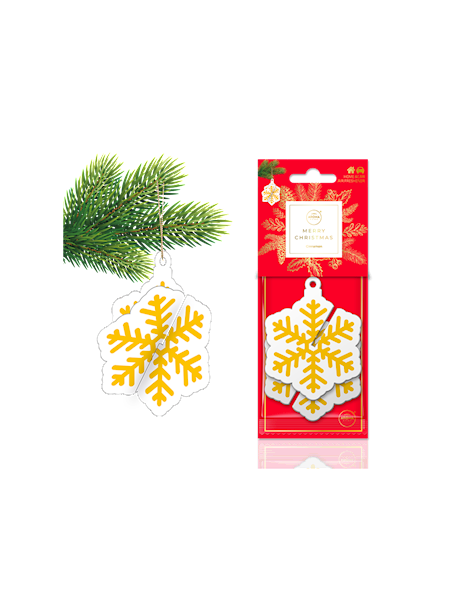 Zapach AROMA 3D SNOWFLAKE GOLD GWIAZDKA