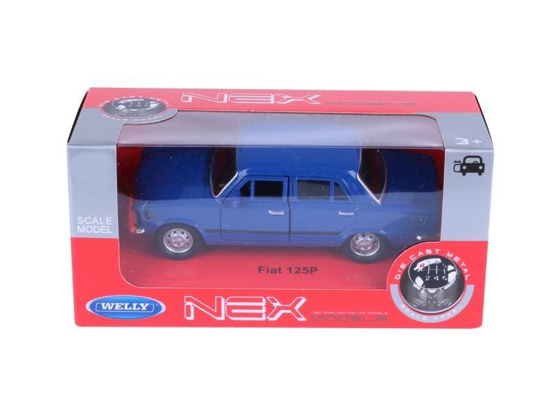 Model FIAT 125P GRANATOWY