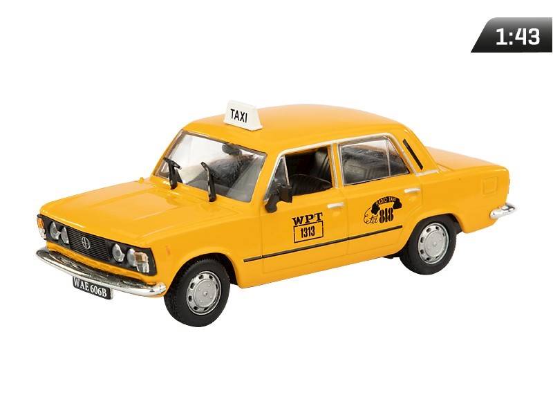 Model FIAT 125p ŻÓŁTY "TAXI" 1:43