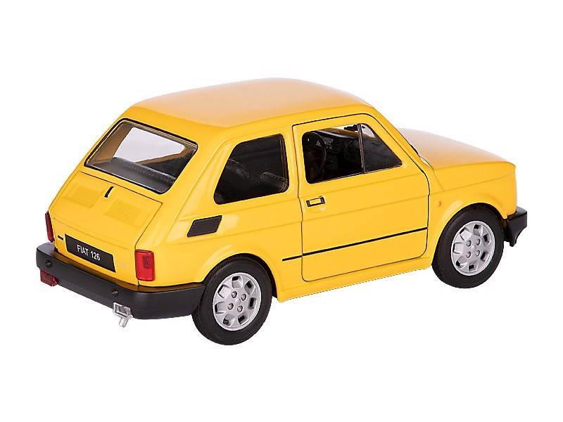 Model Fiat 126p ŻÓŁTY