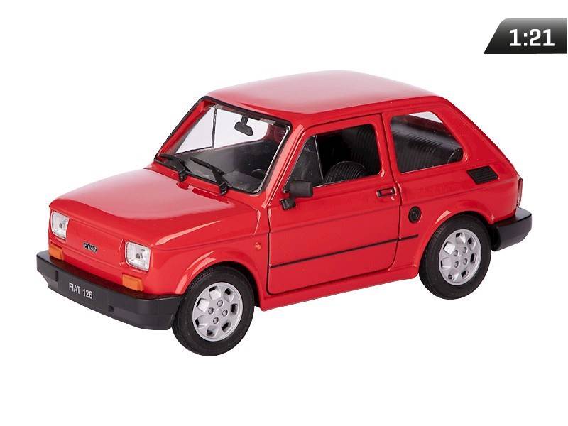 Model Fiat 126p CZERWONY 