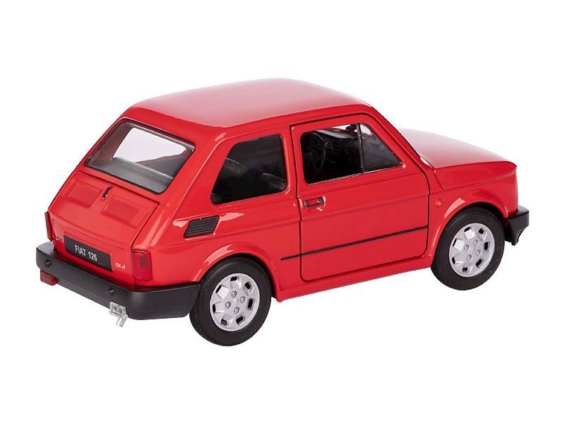 Model Fiat 126p CZERWONY 