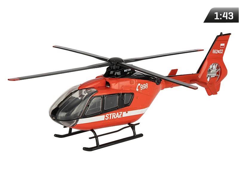 Model Helikopter Strażacki EC-135