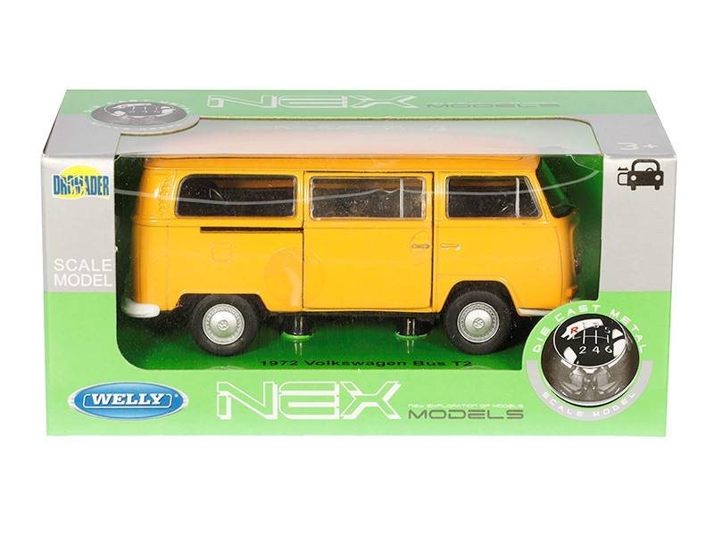 Model VW T2 1972 ŻÓŁTY