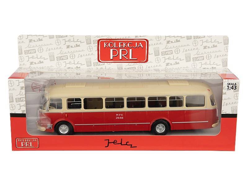 Model AUTOBUS JELCZ 272 CZERWONY
