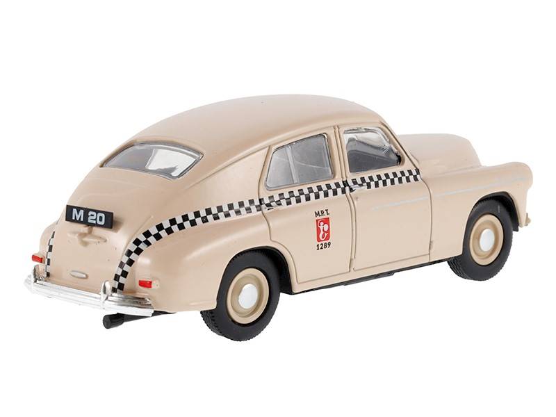 Model WARSZAWA M20 TAXI 1:43 BEŻOWY A11531WK