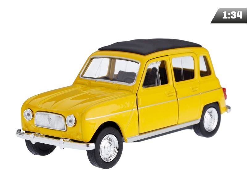 MODEL RENAULT 4 ŻÓŁTY