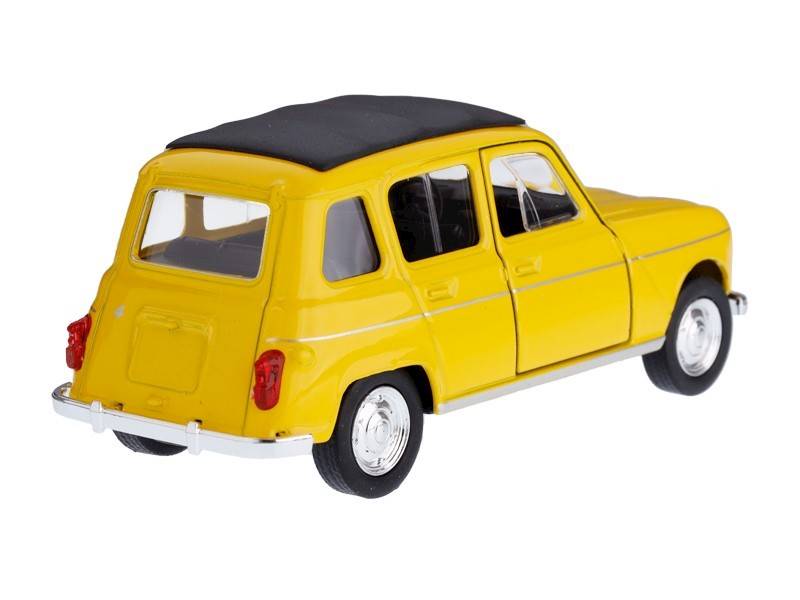 MODEL RENAULT 4 ŻÓŁTY
