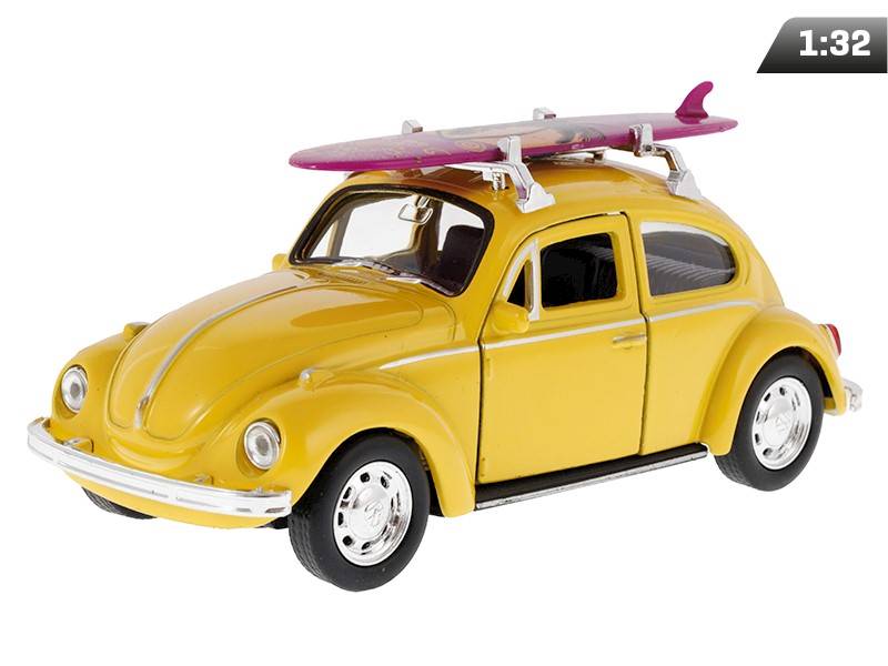 Model VW BEETLE SURFING ZÓŁTY 1:34