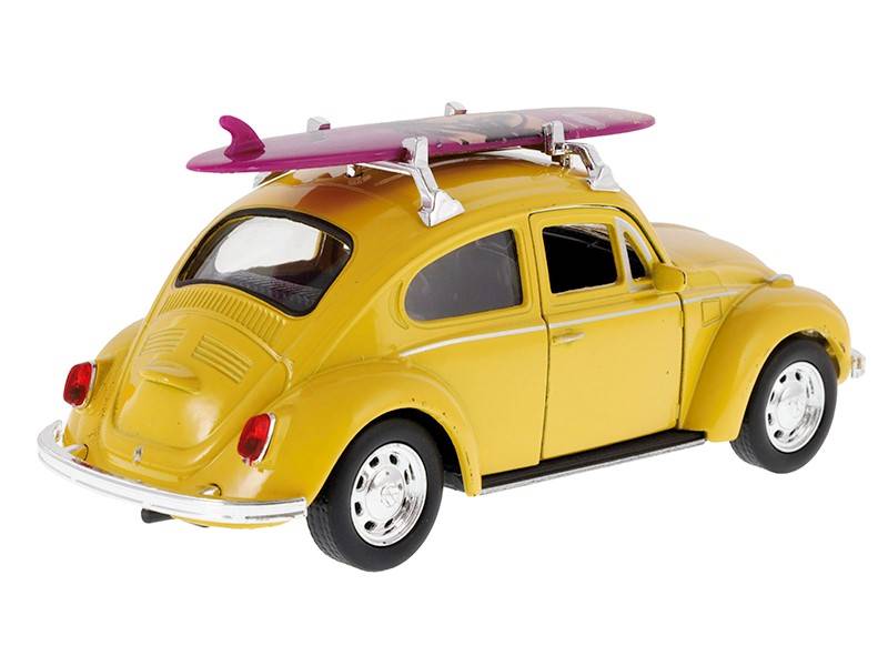 Model VW BEETLE SURFING ZÓŁTY 1:34