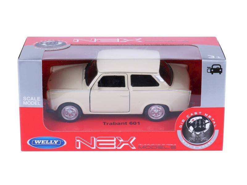 Model TRABANT 601 KREMOWY 1:34