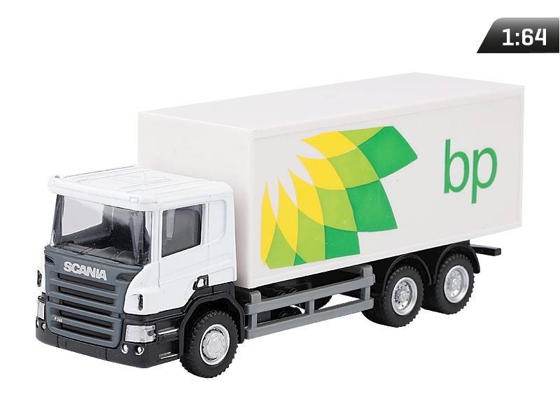 Model SCANIA CIĘŻARÓWKA BP BIAŁA