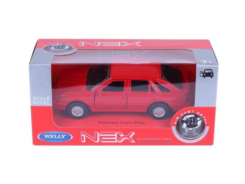 Model POLONEZ CARO PLUS CZERWONY