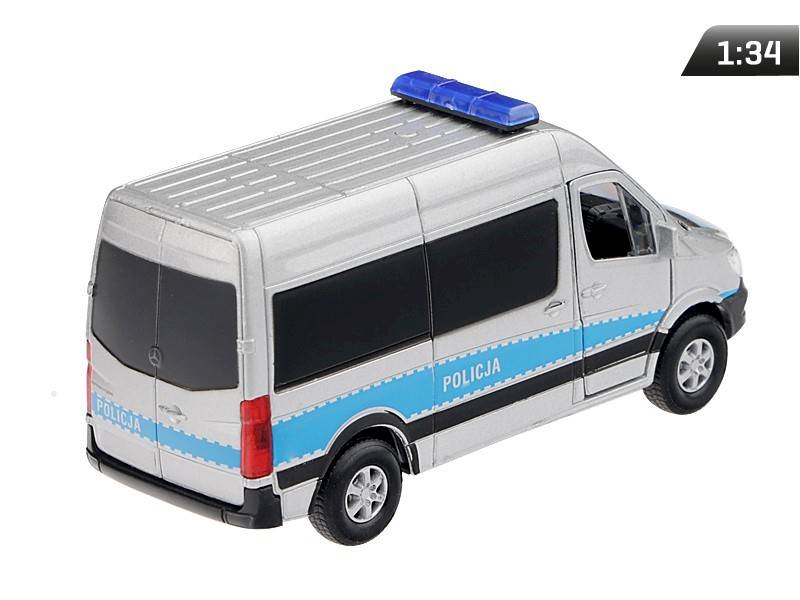 Model MERCDES-BENZ SPRINTER POLICJA SREBRNY