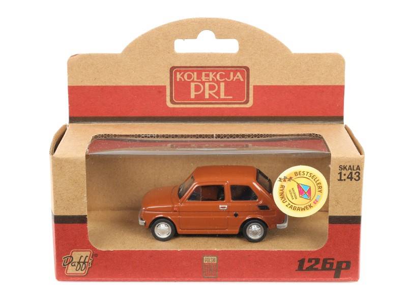 Model FIAT 126p BRĄZOWY 