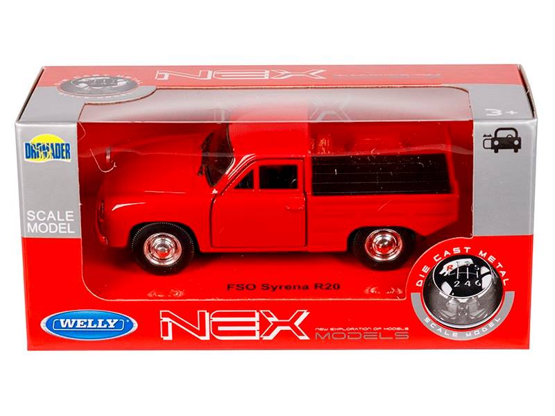 Model SYRENA R20 CZERWONA 1:34