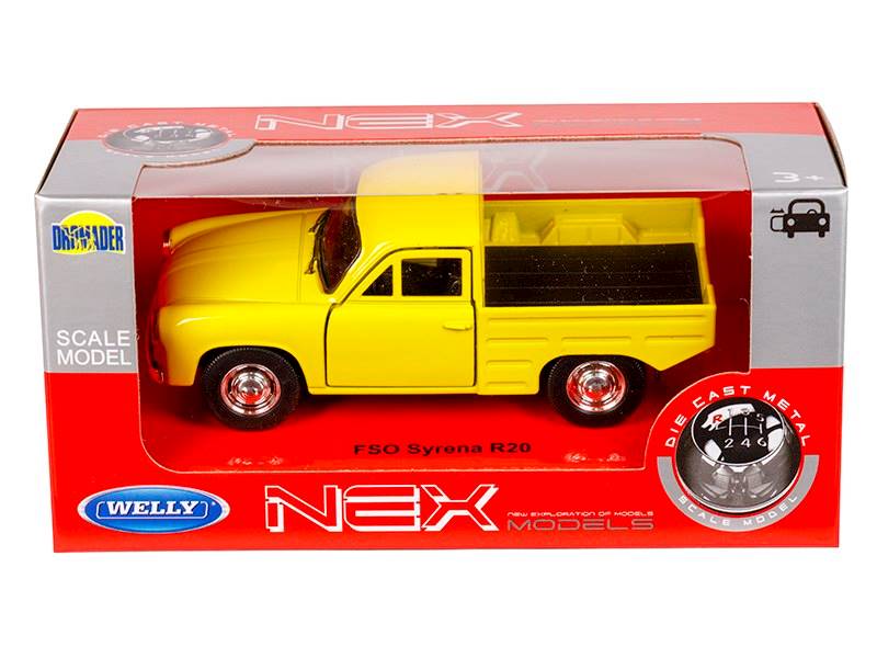 Model SYRENA R20 ŻÓŁTY 1:34