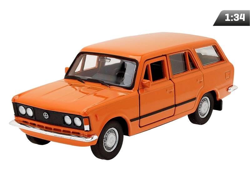 Model FIAT 125P KOMBI POMARAŃCZOWY 1:34