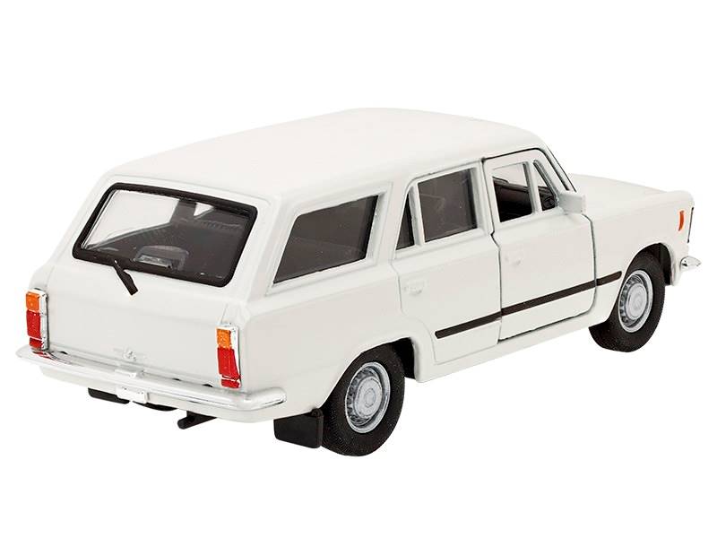 Model fiat 125p KOMBI BIAŁY 1:34