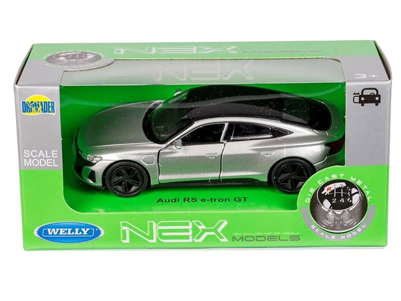 Model AUDI RS E-TRON GT SREBRNY 1:32
