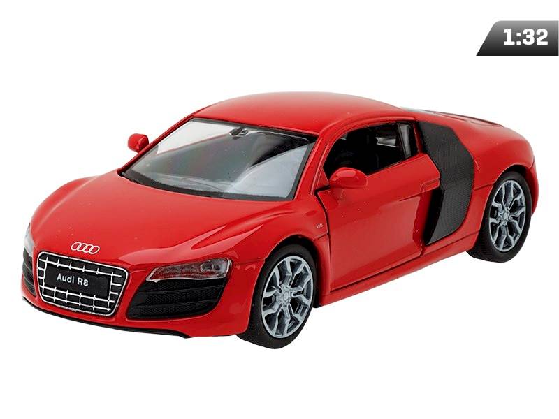 Model AUDI R8 COUPE V10 CZERWONY 1:32