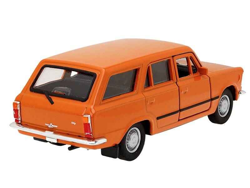 Model FIAT 125P KOMBI POMARAŃCZOWY 1:34
