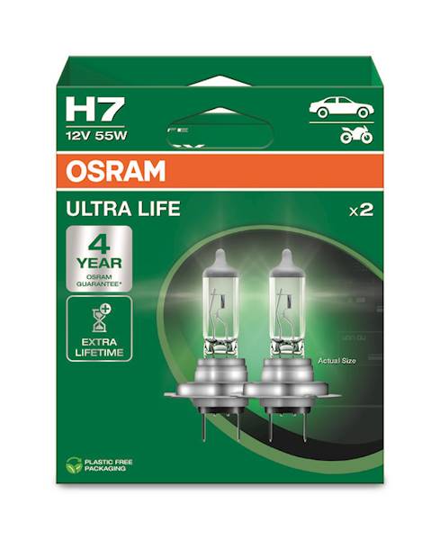 Żarówka 12V 55W ULTRA LIFE OSRAM