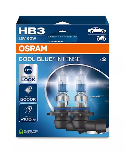 Żarówka HB3 12V 60W OSRAM COOL BLUE INTENSE