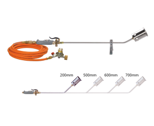PALNIK DEKARSKI 1-DYSZOWY PJ-PRO ∅60mm L-700mm (912L + WĄŻ  5mb)