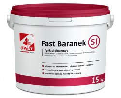 TYNK SILOKSANOWY FAST BARANEK SI gran.2,0mm (15kg/op.)