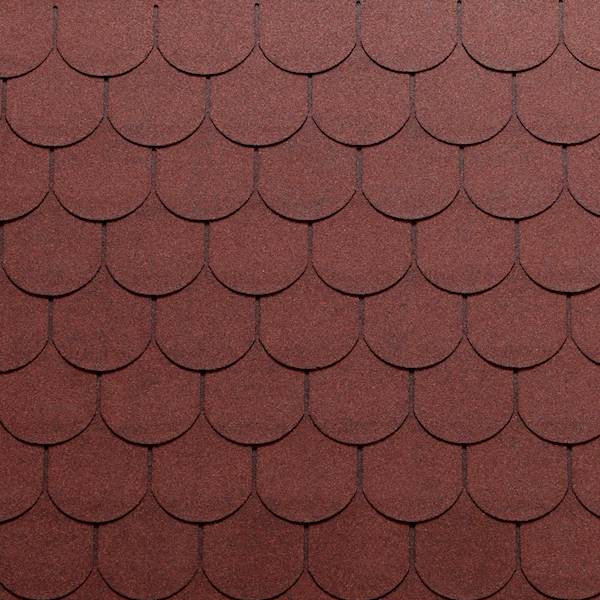 GONT TOP SHINGLE TRADITIONAL UNIRED-001 gr.3,0mm (3,50m2/op.)