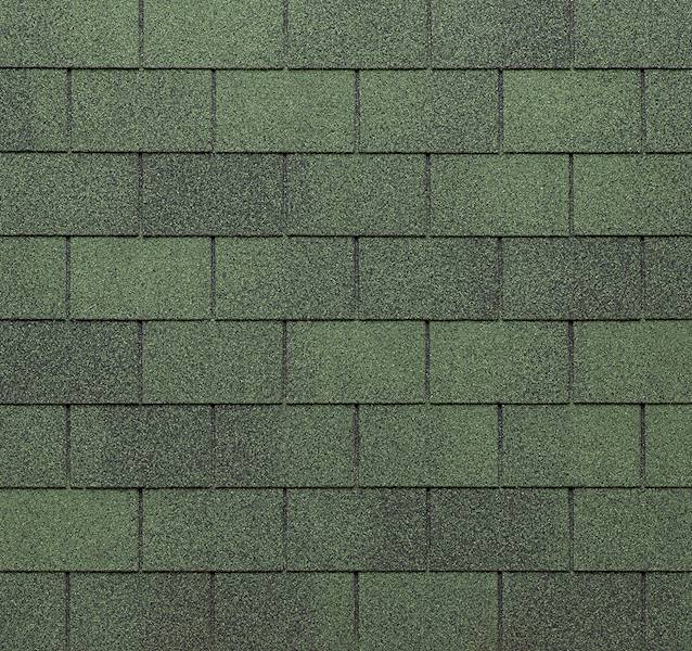 GONT TOP SHINGLE RECTANGULAR SHADED GREEN-473 gr.3,0mm (3,50m2/op.)