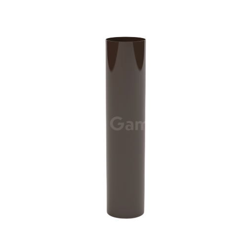 GAMRAT PVC RURA SPUSTOWA RYNNY (110) L=3mb BRĄZ (RAL 8019)