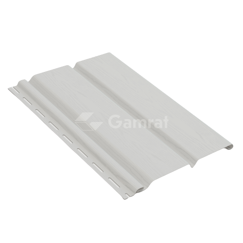 PODSUFITKA GAMRAT DESKA PVC PEŁNA (0,609 m2/szt.) BIAŁY (RAL 9010)