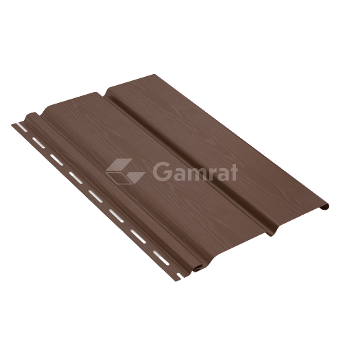 PODSUFITKA GAMRAT DESKA PVC PEŁNA (0,609 m2/szt.) BRĄZ (RAL 8016)