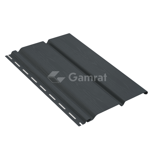 PODSUFITKA GAMRAT DESKA PVC PEŁNA (0,609 m2/szt.) GRAFIT (RAL 7016) 