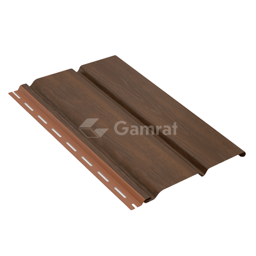 PODSUFITKA GAMRAT DESKA PVC PEŁNA (0,609 m2/szt.) ORZECH